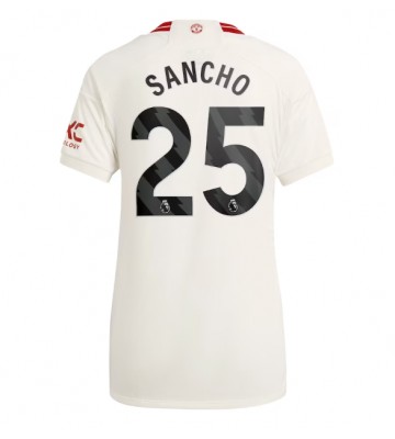 Manchester United Jadon Sancho #25 Tredjetröja Dam 2023-24 Kortärmad